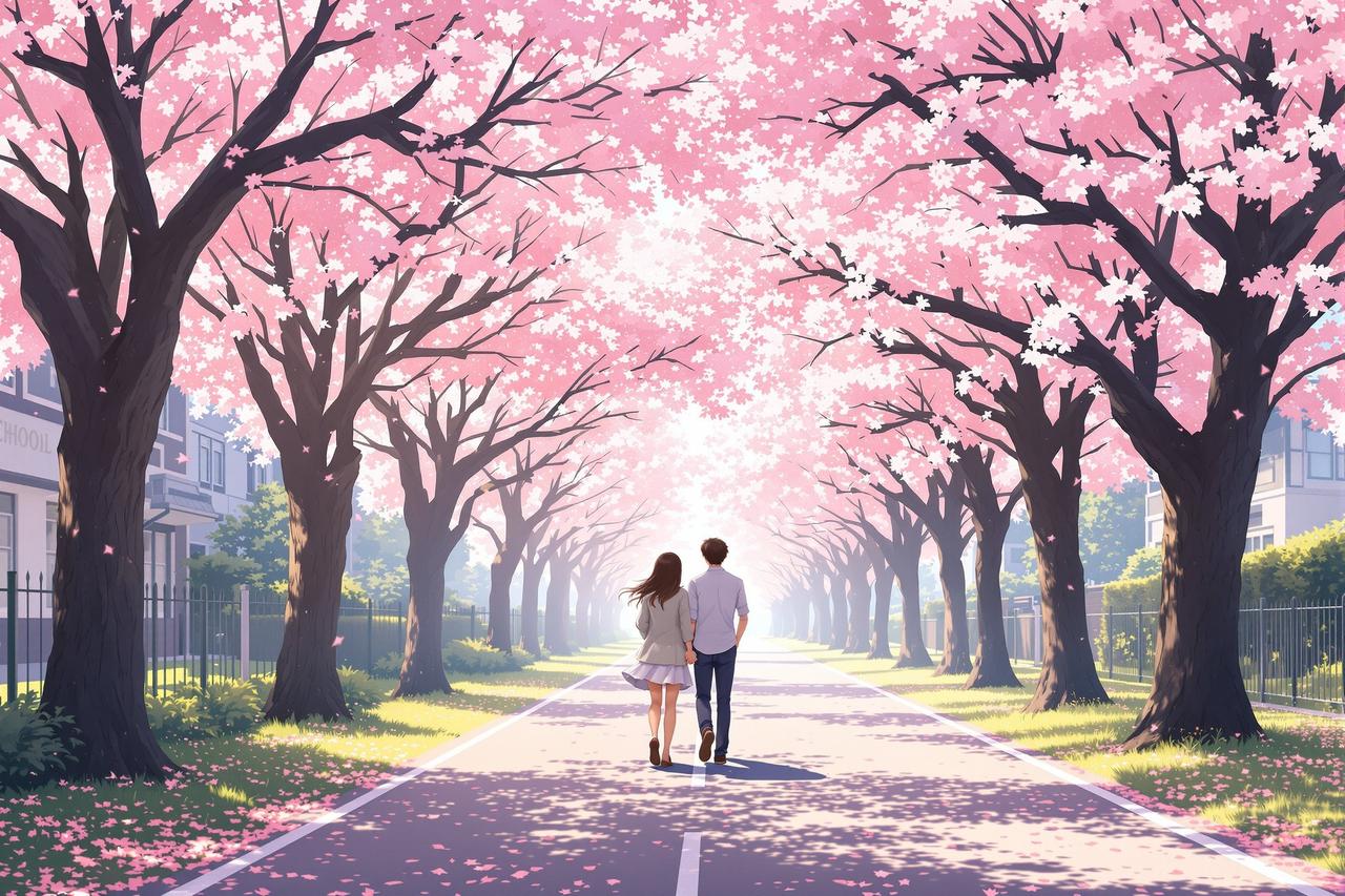 红果在线观看免费短剧精品专题《校园初恋启蒙：从校服到婚纱的纯爱故事》横幅封面